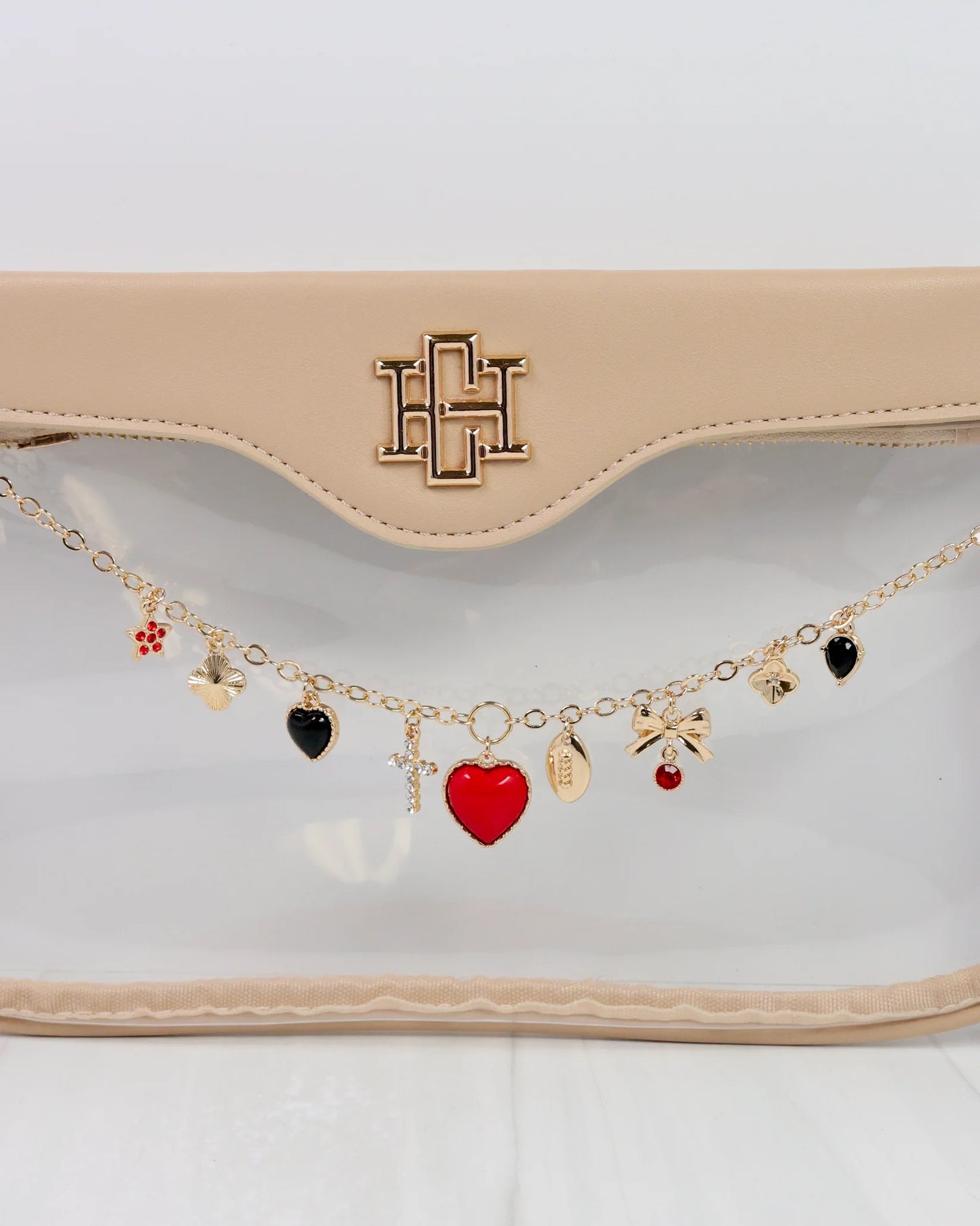 Avery Bag Chain RED BLACK