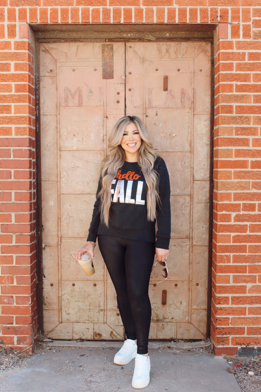 Hello Fall Sweater