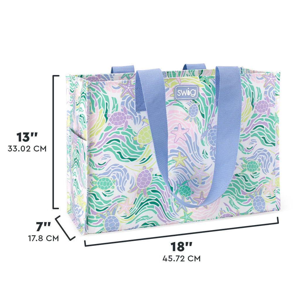 Sea Swirl Reusable Gift Bag (Small)