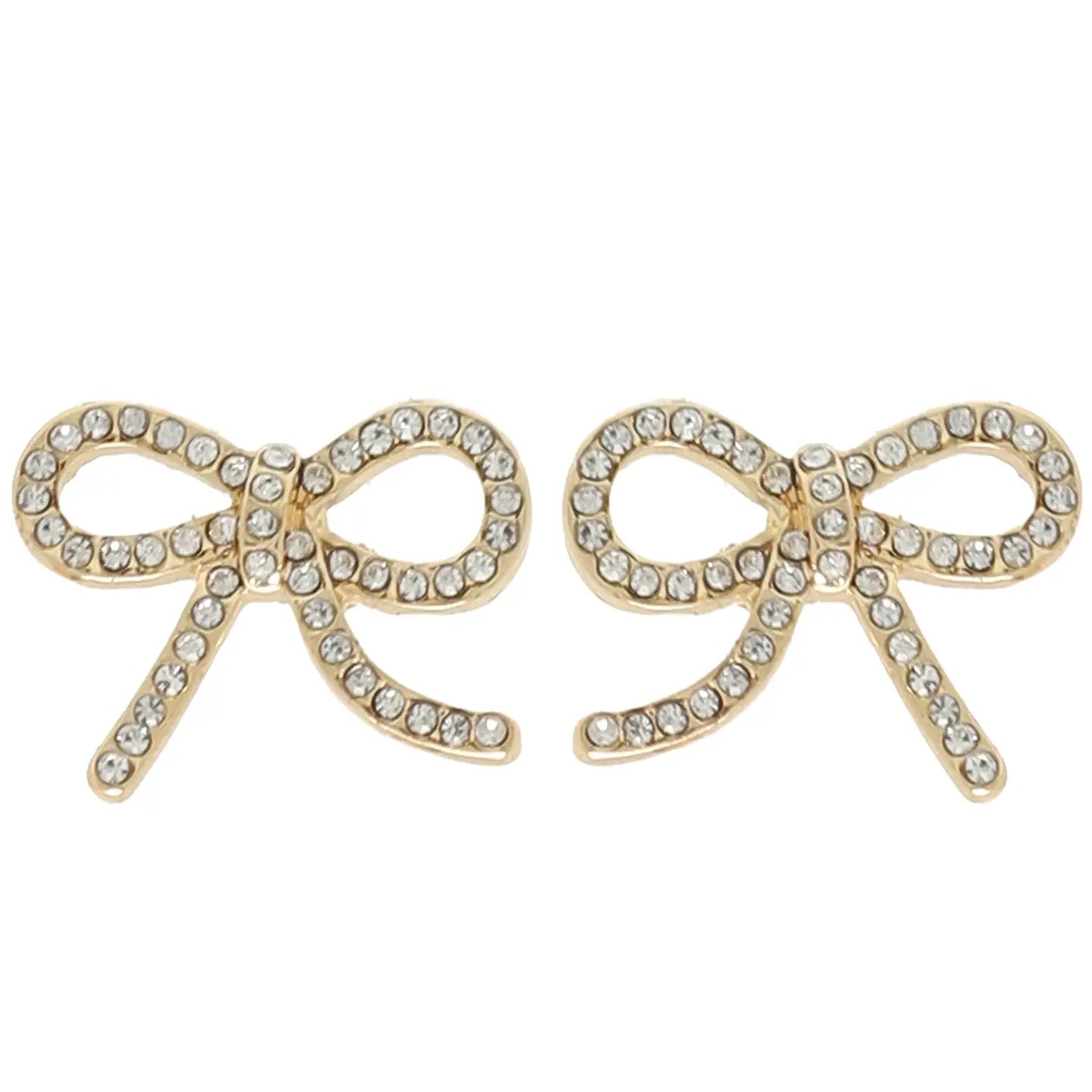 Fashion Cut-Out Bow Knot Post Earrings