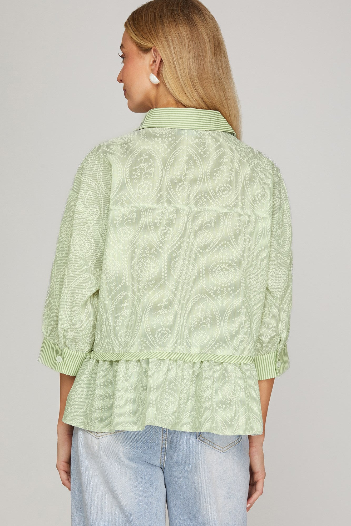 Daydream Sage Blouse