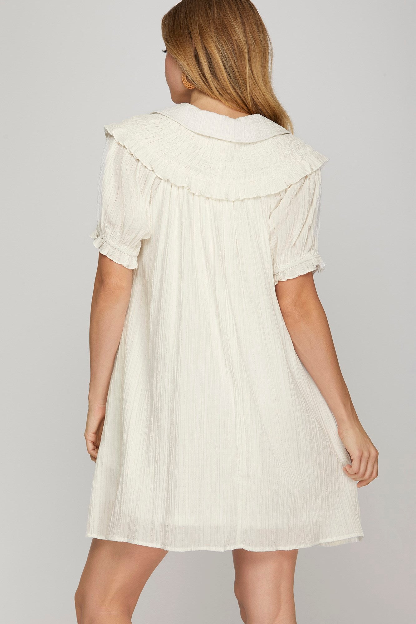Classic Summer White Dress