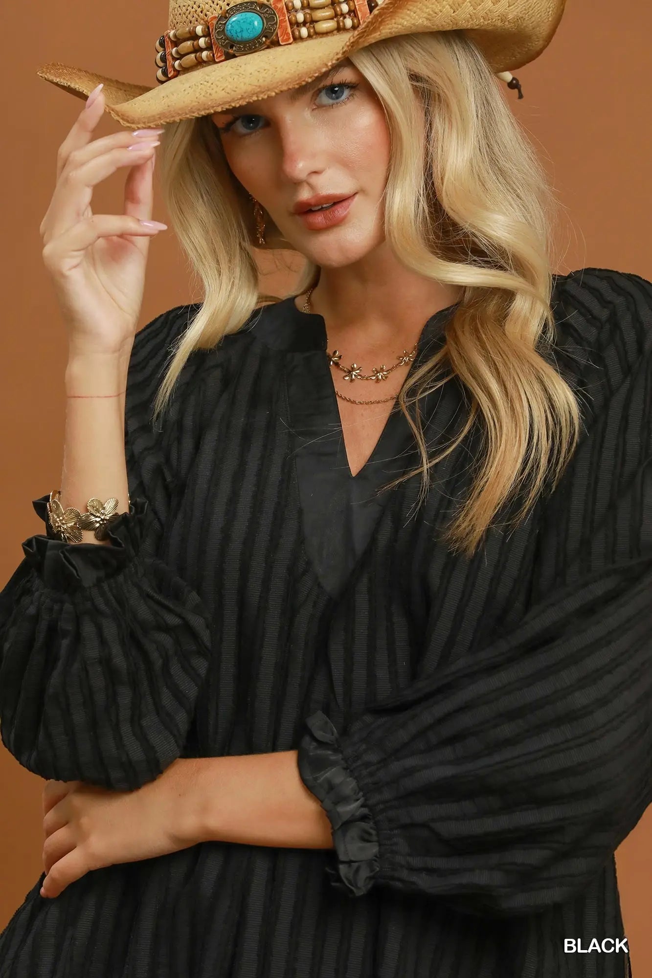 Fall Nights Black Mini Dress
