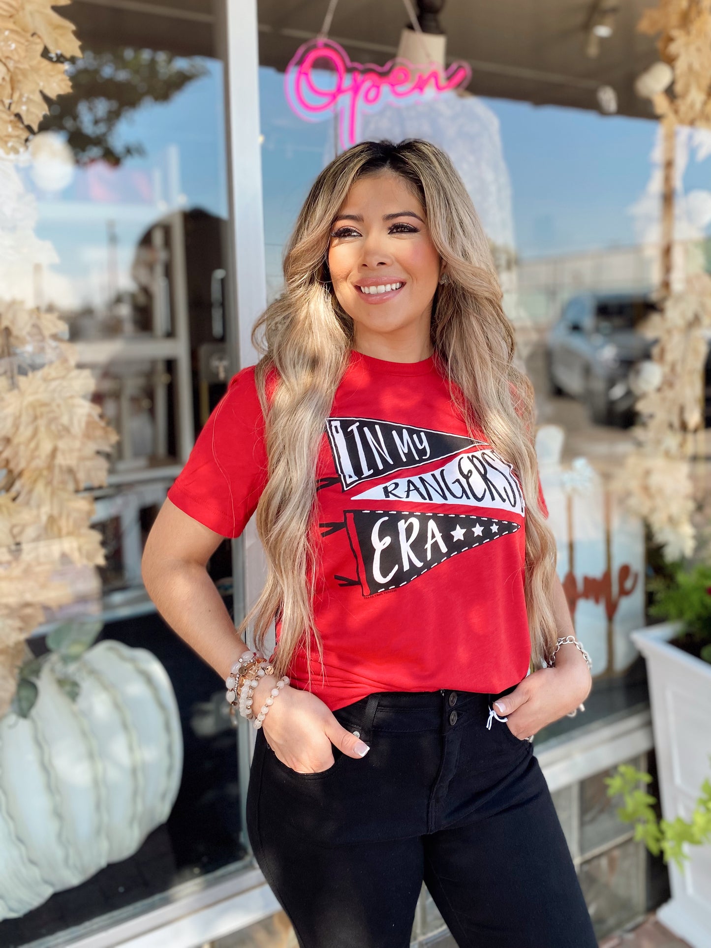 In my Ranger Era Tee - Black Glitter