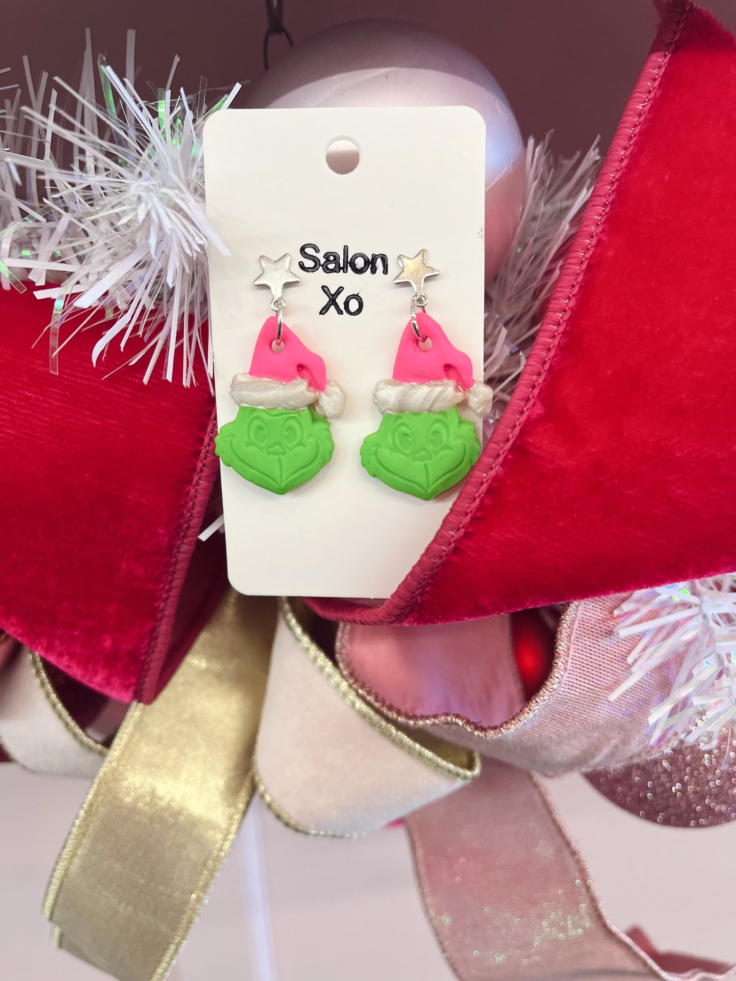 Grinch Earrings