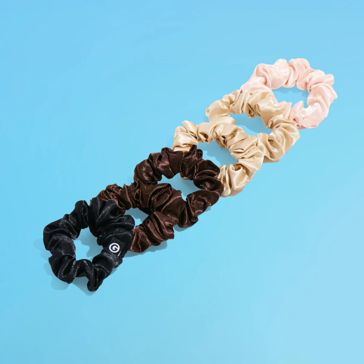 All Set Satin Scrunchies