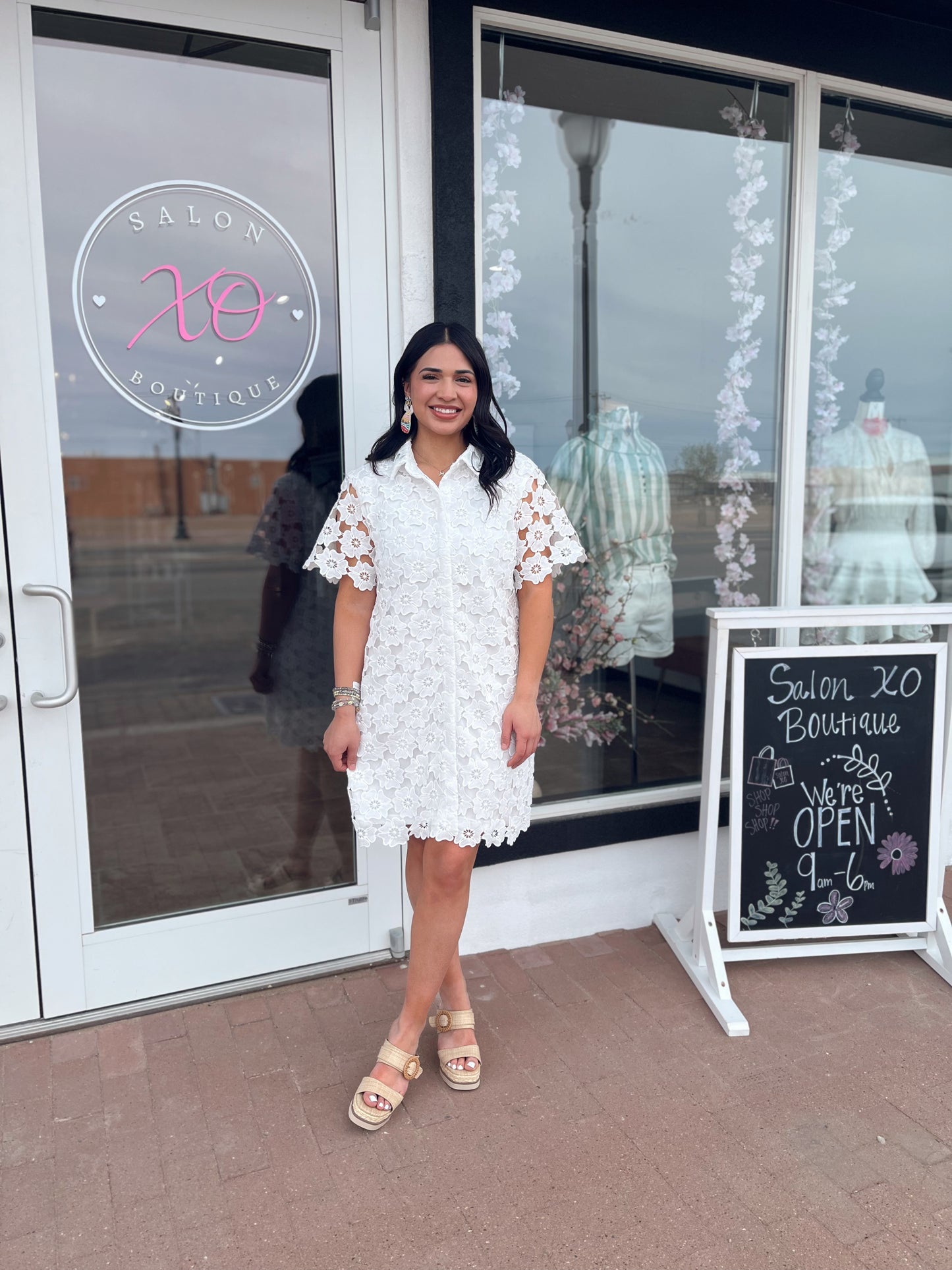 The Savannah White Dress