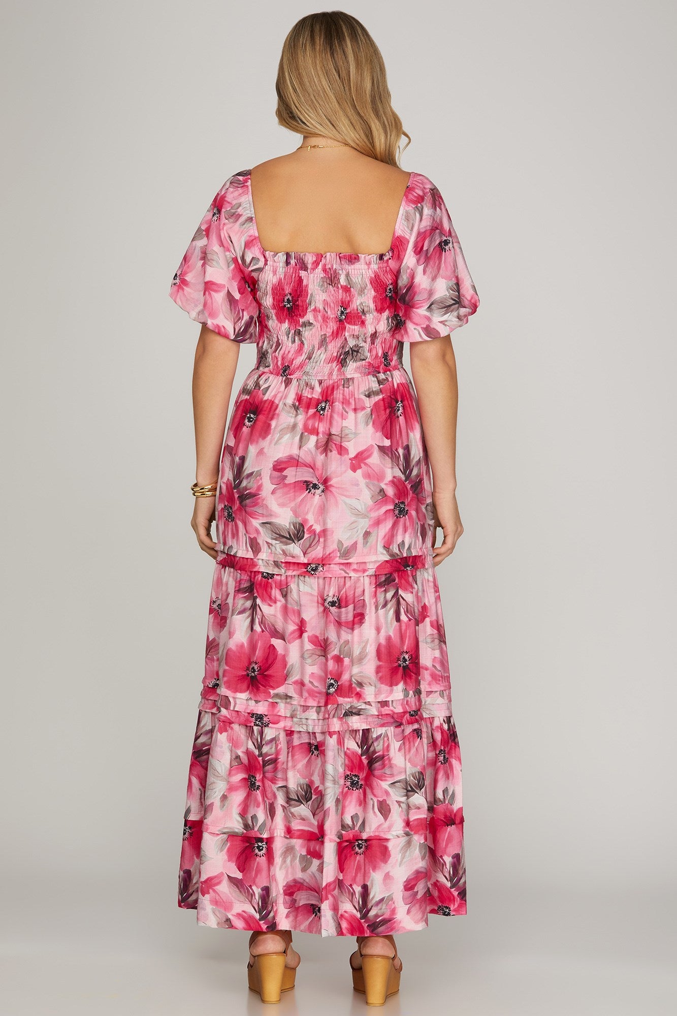 Island Bloom Maxi Dress
