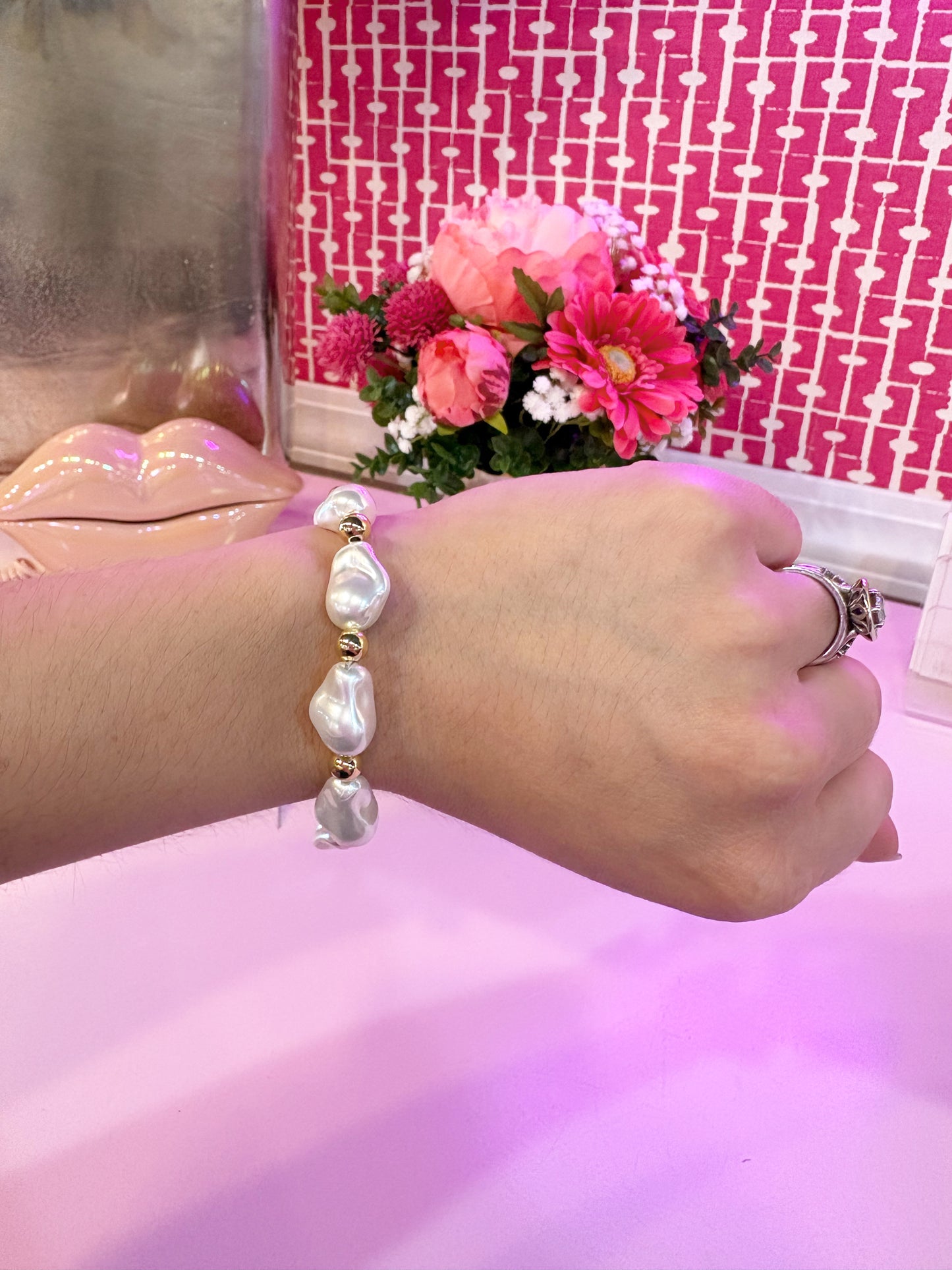 Jade Beaded Bracelet