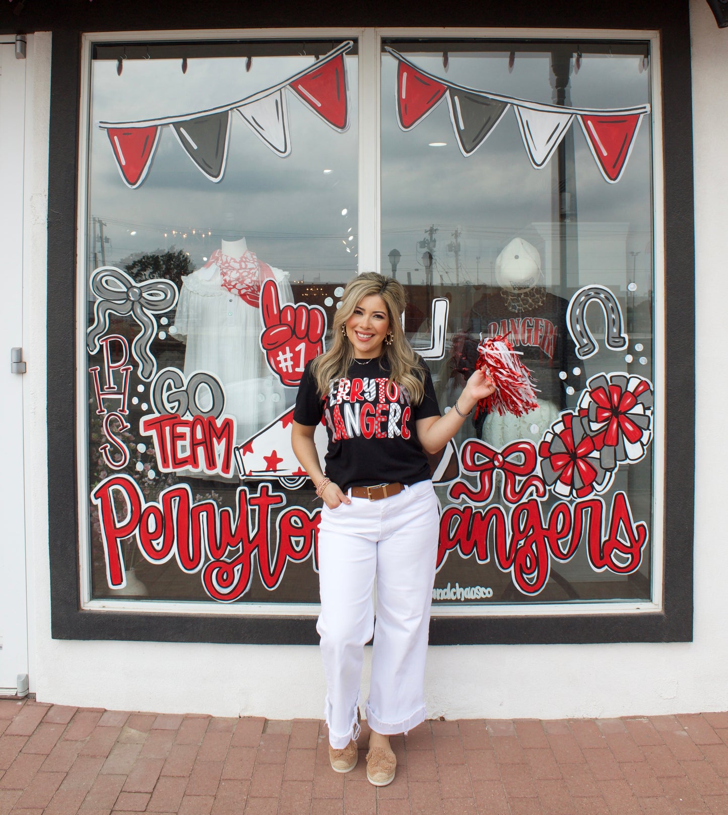 Perryton Ranger Fun Pattern Tee