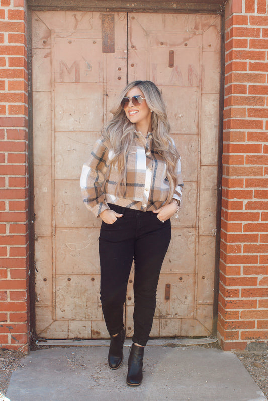 Autumn Cropped Shacket