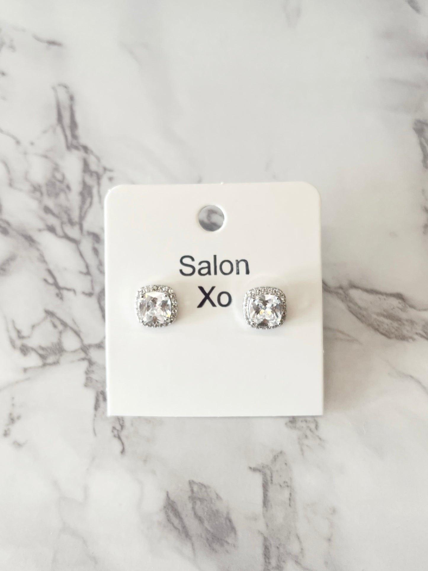 Clear Rhinstone Studs