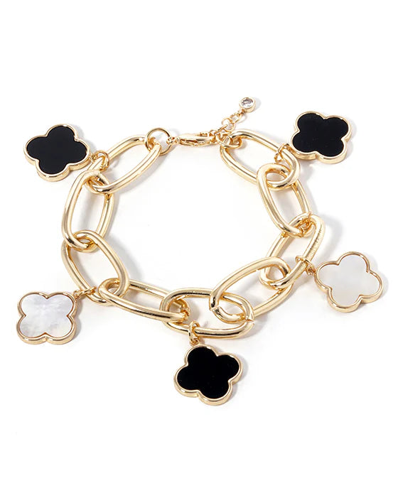 Charmed Clover Bracelet
