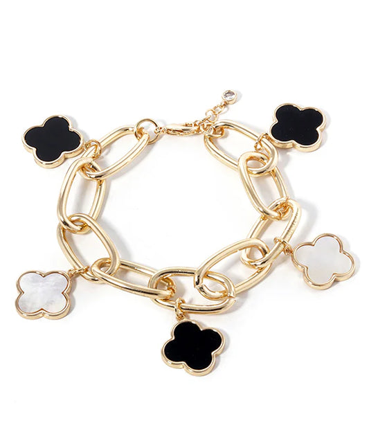 Charmed Clover Bracelet