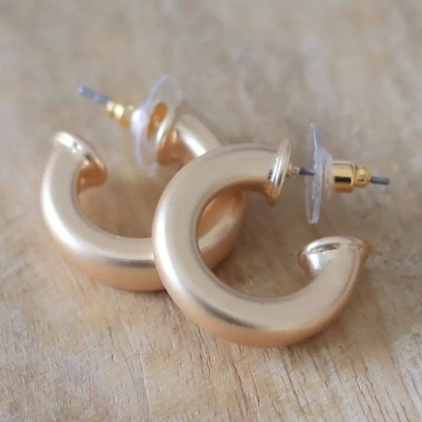 Everyday Mini Gold Hoop Earrings