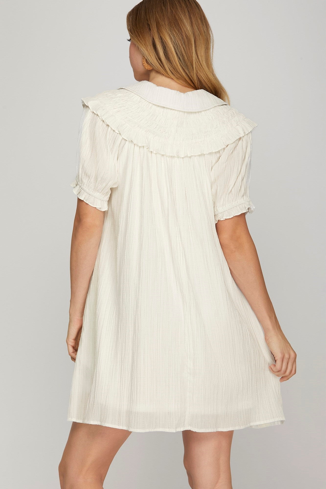 Classic Summer White Dress