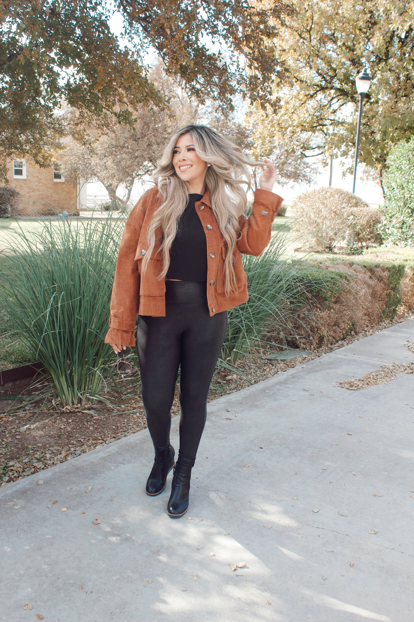 Definitely Chic Camel Shacket