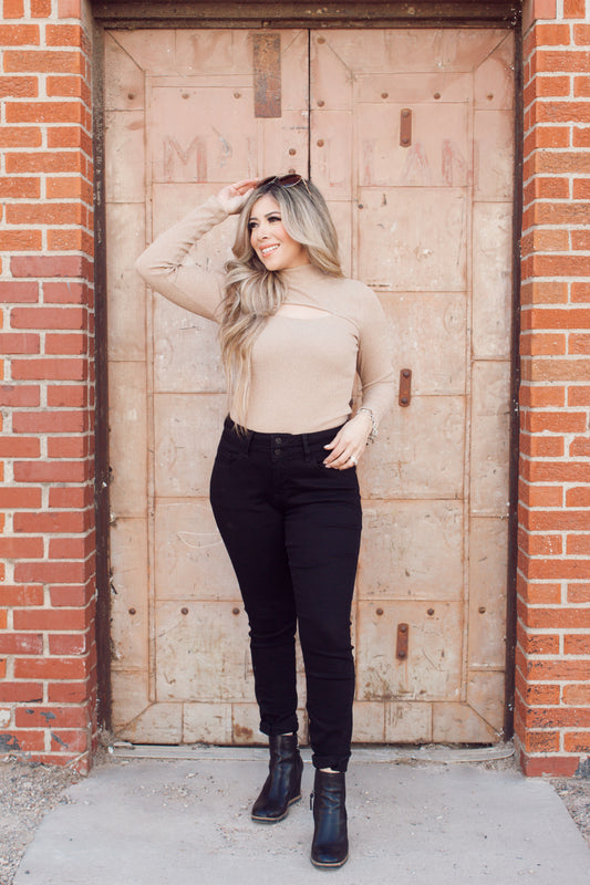 Chill Mood Glitter Top