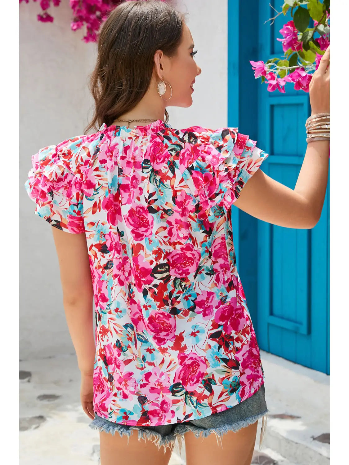 Beautifly Beloved Floral Blouse