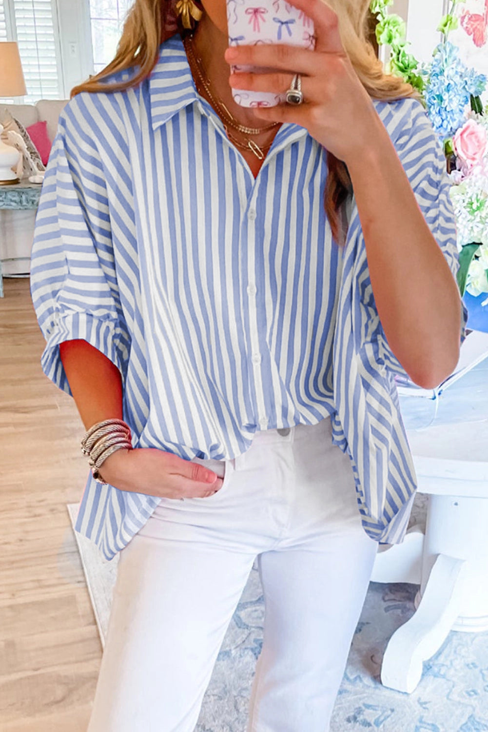 Scarlett - Square-neck blouse main image 1