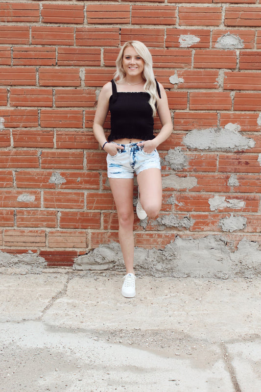 Black Linning Blouse