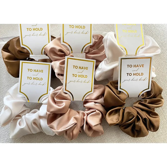 Silk Soft Scrunchies