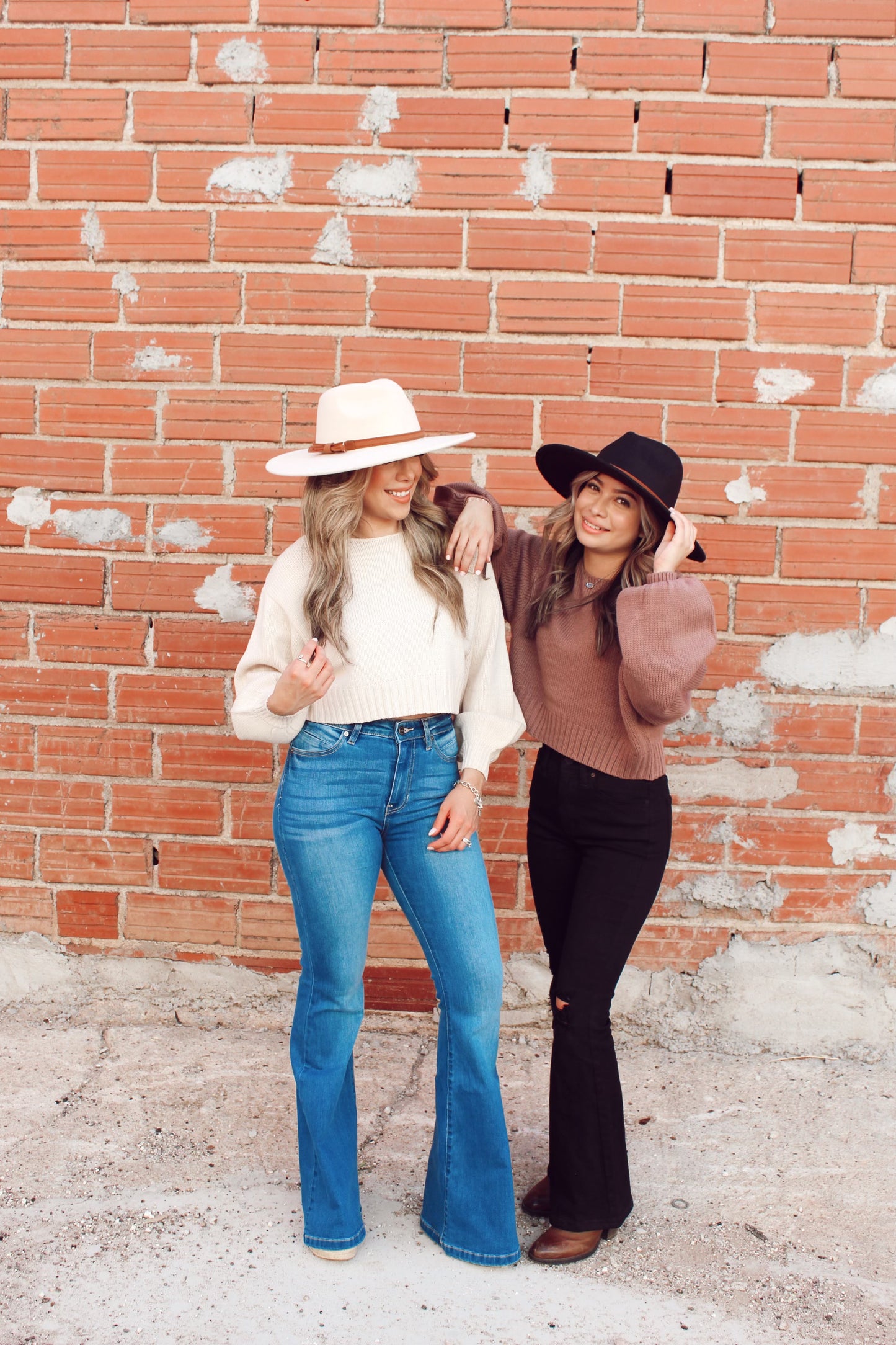 Cropped Brown Sweater