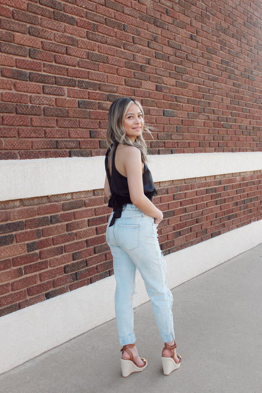 Loving Feathered Crop Top