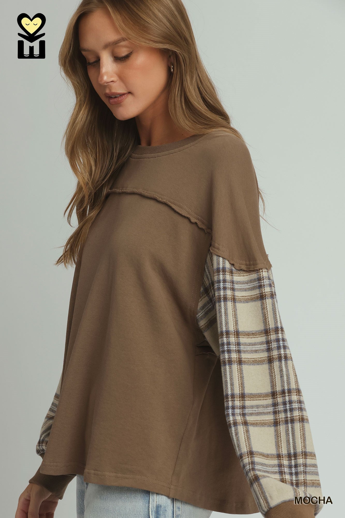 Harvest Plaid Sweater