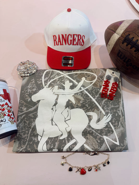Camo Ranger White Tee