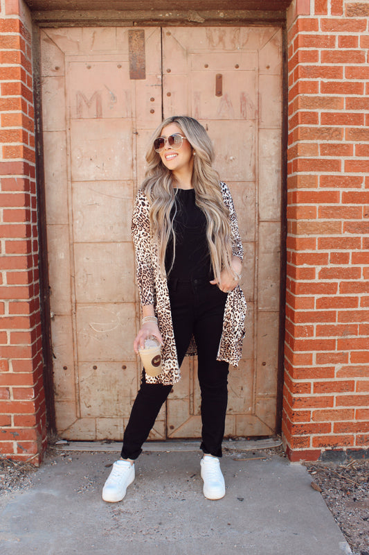 Wild Side Leopard Cardigan