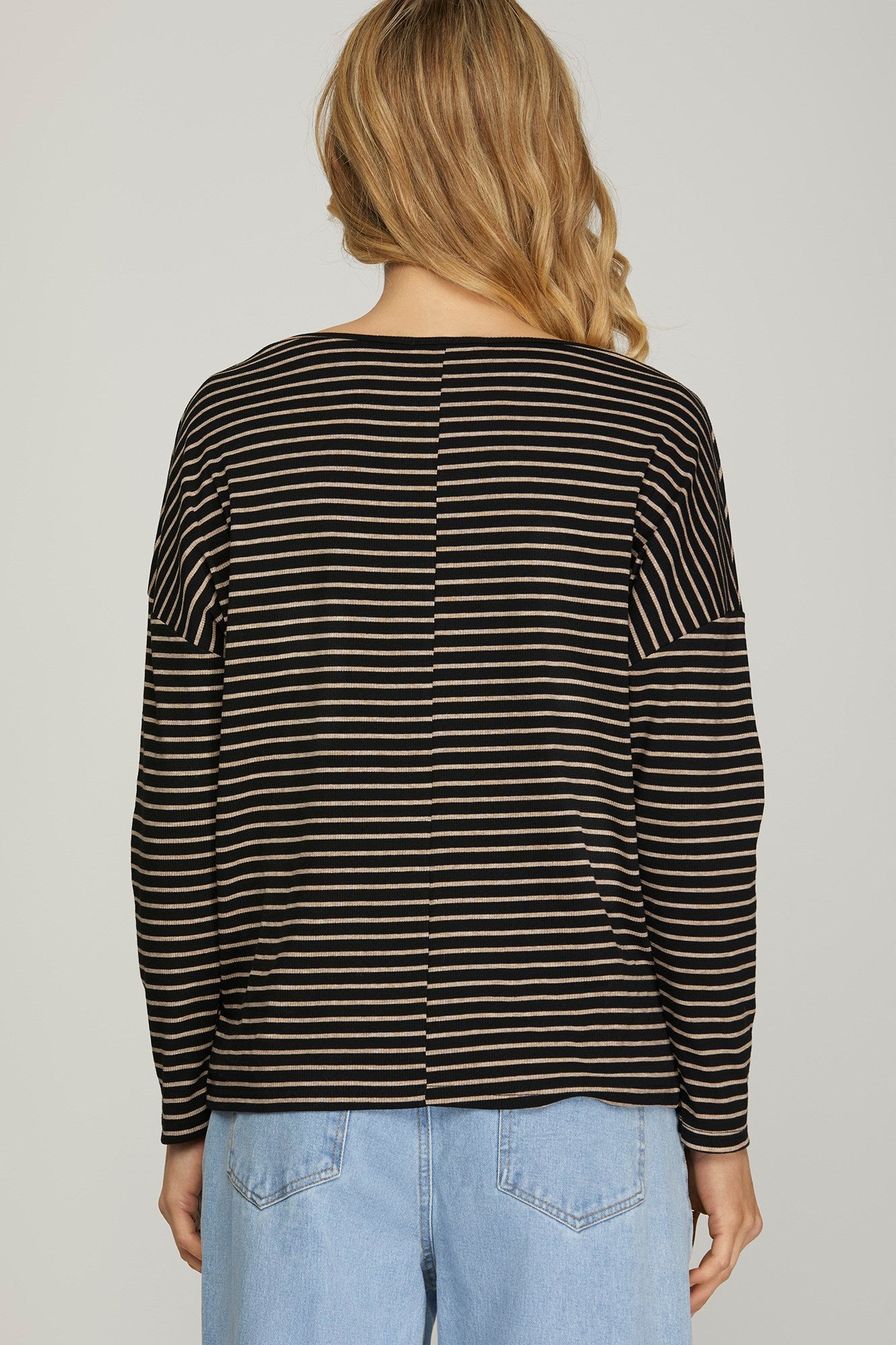 Fall in Love Stripped Blouse