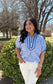 Rosewood Blue Blouse