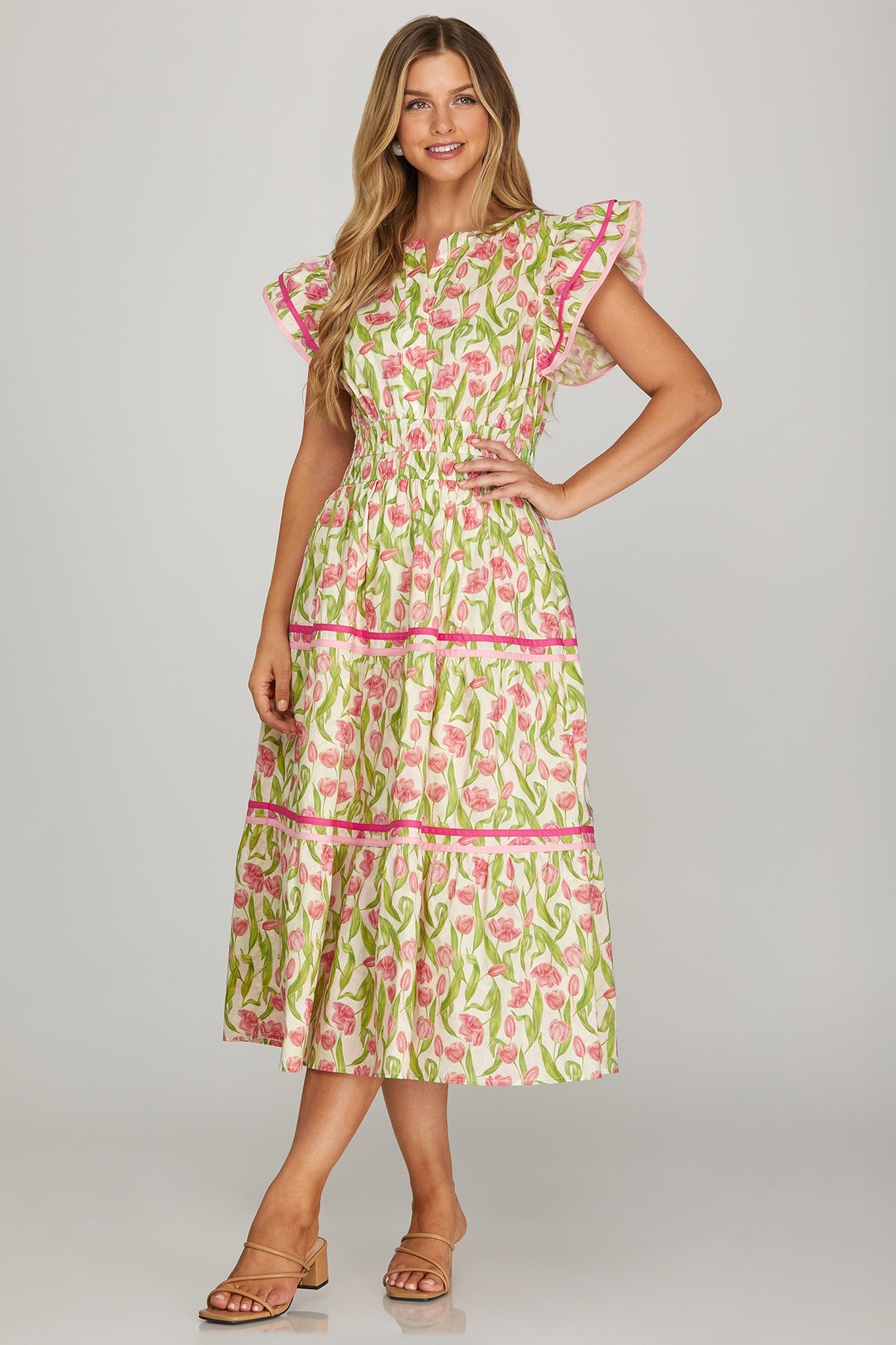 In Bloom Floral Dress