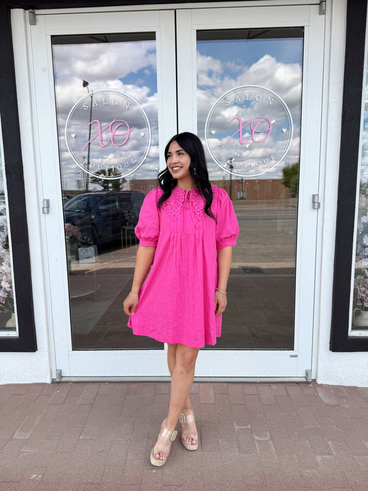The Pink Xo Dress