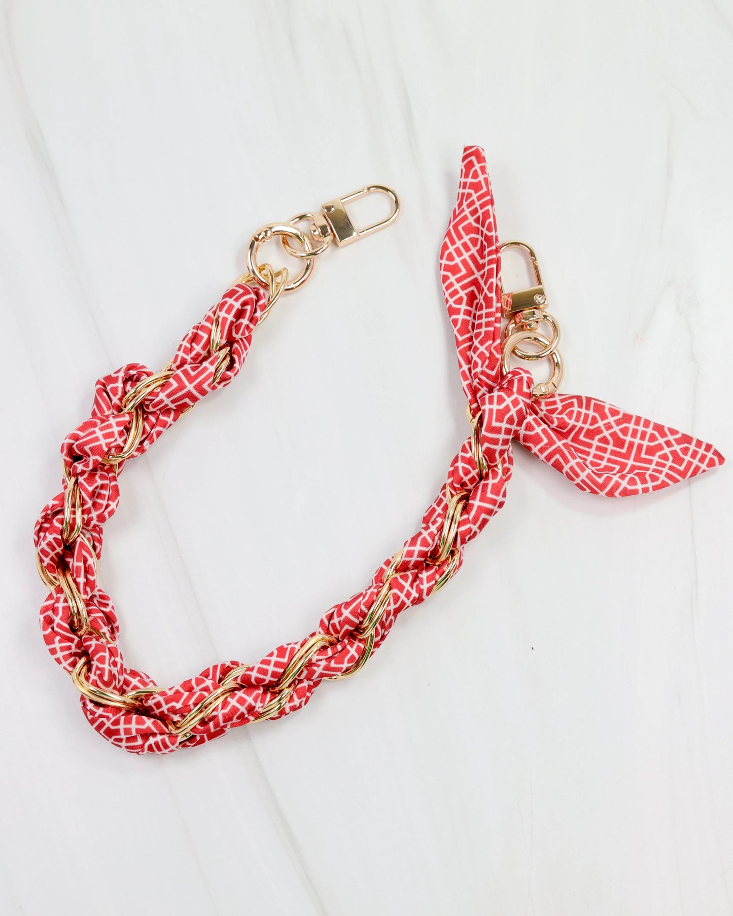 Serafina Scarf Purse Chain Rd