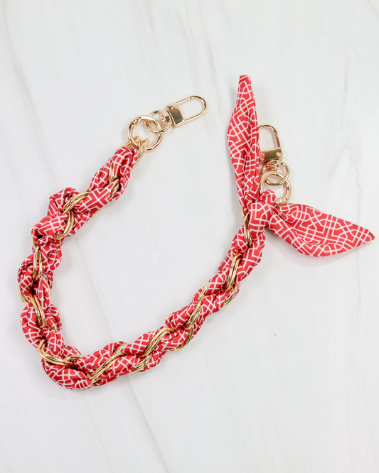 Serafina Scarf Purse Chain Rd