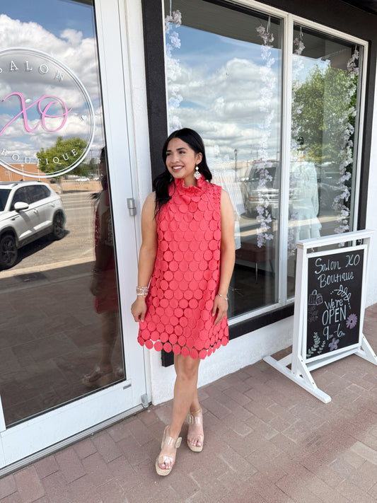 Sunshine Coral Dress