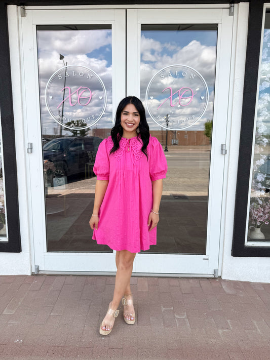 The Pink Xo Dress