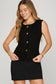 Fabulous Black Statement Vest