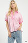 Rosewood Pink Blouse