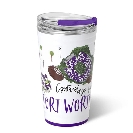 Saturdays in Fort Worth Party Cup 24oz - Swig