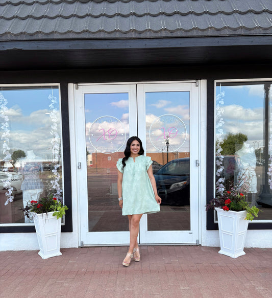 Darling Days Sage Dress