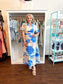 Blue Ocean Paradise Maxi Dress