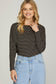 Fall in Love Stripped Blouse