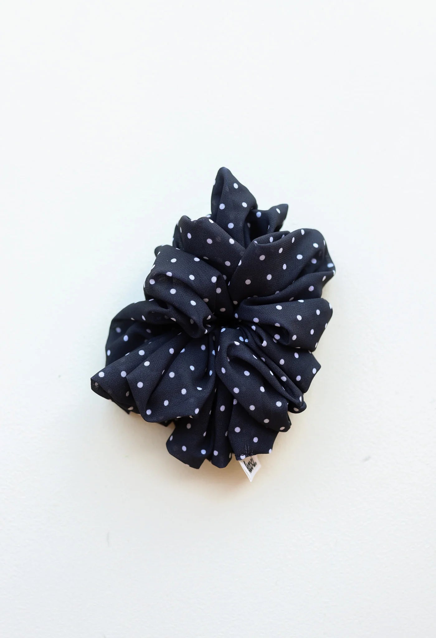 Polka Dot Oversized Scrunchie