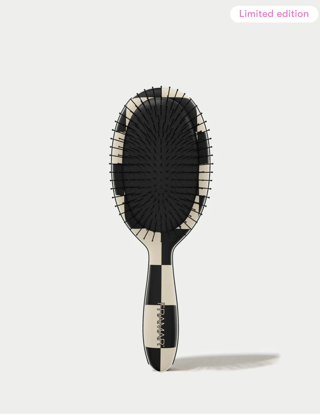 Checked Out Black Detangle Brush