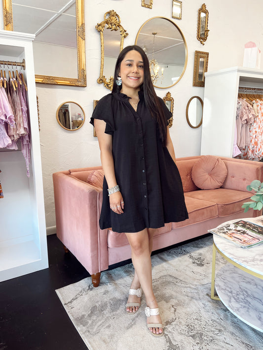 Truly So Sweet Black Dress