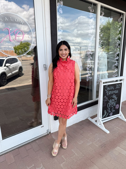 Sunshine Coral Dress