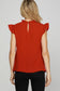 Apple Orchid Red Blouse